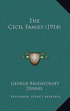 portada the cecil family (1914) (in English)