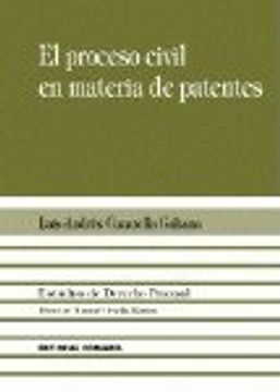 portada El proceso civil en materia de patentes (Biblioteca Comares de ciencia juridica) (Spanish Edition)