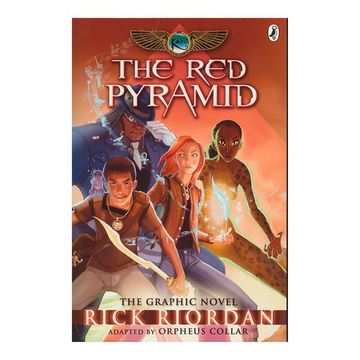 portada The red Pyramid: The Graphic Novel (The Kane Chronicles Book 1) (Kane Chronicles Graphic Novels) (en Inglés)