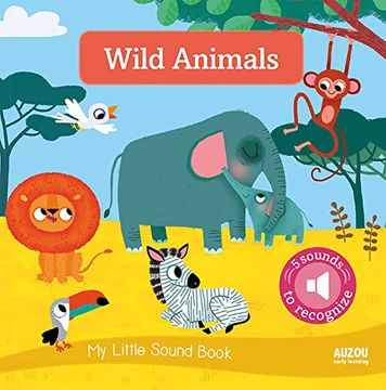 portada My Little Sound Book: Wild Animals (en Inglés)