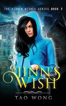 portada A Jinn's Wish: A Gamelit Urban Fantasy Novel (Hidden Wishes) 