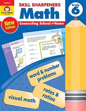 portada Skill Sharpeners: Math, Grade 6 