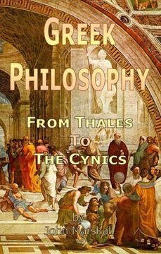 portada Greek Philosophy: From Thales to the Cynics (en Inglés)