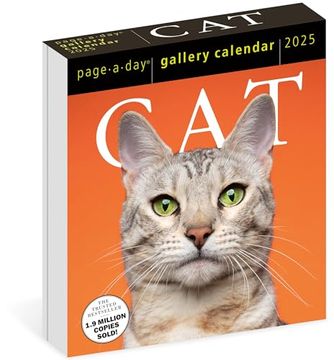 portada Cat Page-A-Day Gallery Calendar 2025: A Delightful Gallery of Cats for Your Desktop