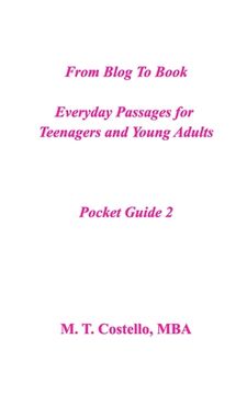 portada From Blog to Book Everyday Passages for Teenagers and Young Adults Pocket Guide 2 (en Inglés)