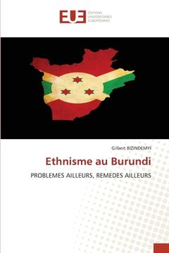 portada Ethnisme au Burundi (in French)