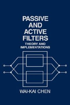 portada passive and active filters: theory and implementations (en Inglés)