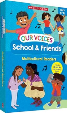 portada Our Voices: School & Friends (Single-Copy Set): Multicultural Readers (en Inglés)