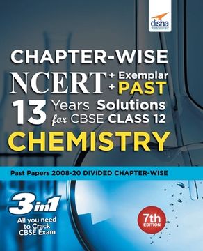 portada Chapter-wise NCERT + Exemplar + PAST 13 Years Solutions for CBSE Class 12 Chemistry 7th Edition (in English)