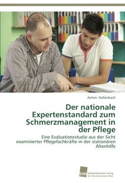 portada Der nationale Expertenstandard zum Schmerzmanagement in der Pflege