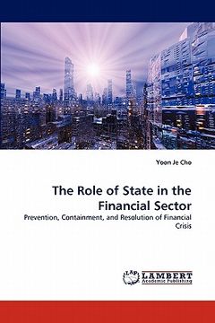 portada the role of state in the financial sector (in English)
