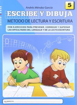 portada Escribe y dibuja: Cuaderno 5 (in Spanish)