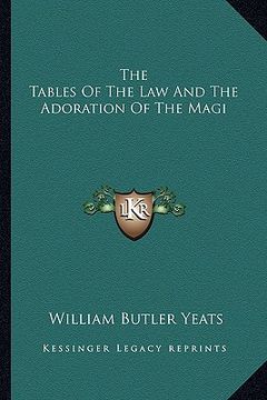portada the tables of the law and the adoration of the magi