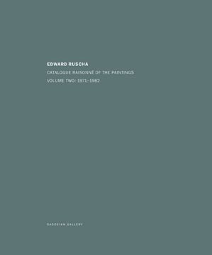 portada Edward Ruscha: Catalogue Raisonné of the Paintings. Volume Two: 19711982 