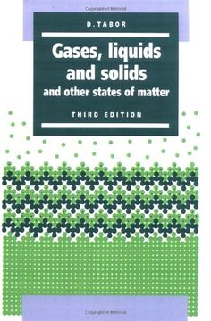 Libro Gases, Liquids And Solids 3rd Edition Paperback: And Other States 