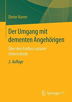 portada Der Umgang mit Dementen Angehörigen: Über den Einfluss Sozialer Unterschiede (in German)