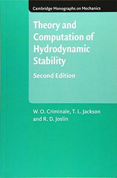portada Theory and Computation in Hydrodynamic Stability (Cambridge Monographs on Mechanics) 
