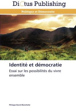 portada Identite Et Democratie