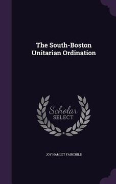 portada The South-Boston Unitarian Ordination