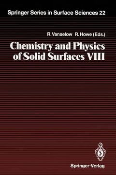 portada chemistry and physics of solid surfaces viii