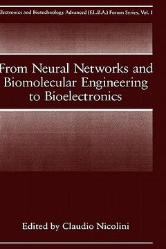 portada from neural networks and biomolecular engineering to bioelectronics (en Inglés)