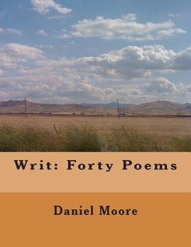 portada Writ: Forty Poems (in English)