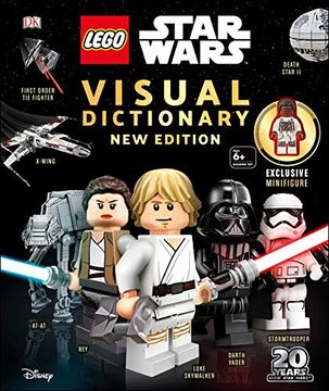 portada Lego Star Wars Visual Dictionary, new Edition: With Exclusive Finn Minifigure 