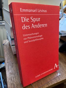 portada Die Spur Des Anderen: Untersuchungen Zur Phanomenologie Und Sozialphilosophie (en Alemán)