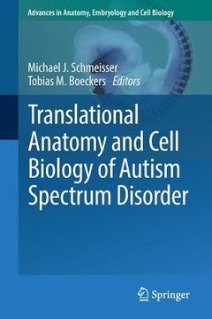 portada Translational Anatomy and Cell Biology of Autism Spectrum Disorder (en Inglés)