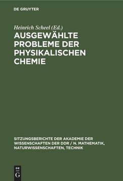 portada Ausgewählte Probleme der Physikalischen Chemie (in German)