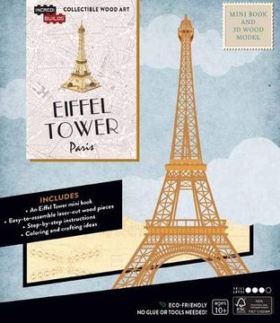 portada Paris: Eiffel Tower - Modelo Para Armar 3D-Madera