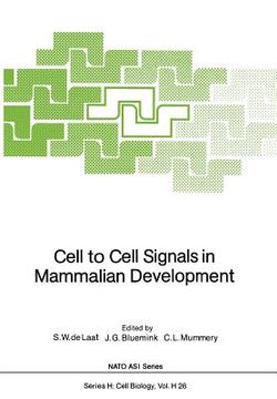 portada cell to cell signals in mammalian development (en Inglés)