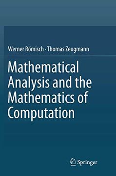 portada Mathematical Analysis and the Mathematics of Computation (in English)