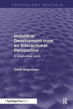 portada Individual Development from an Interactional Perspective: A Longitudinal Study (in English)