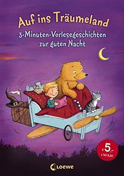 portada Auf ins Träumeland: 3-Minuten-Vorlesegeschichten zur Guten Nacht (en Alemán)