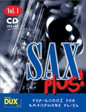 portada Sax Plus! 1: Pop-Songs for Saxophone Bb/Eb