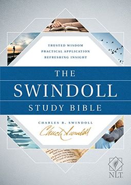portada The Swindoll Study Bible NLT (en Inglés)