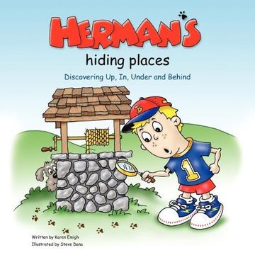 portada Herman's Hiding Places: Discovering up, in, Under and Behind (Brett and Herman) 