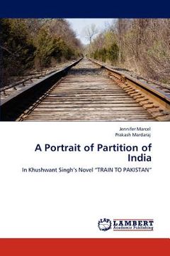 portada a portrait of partition of india (en Inglés)