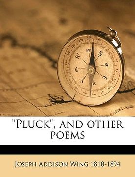 portada "pluck," and other poems