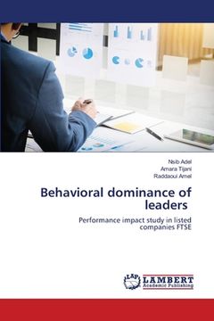 portada Behavioral dominance of leaders