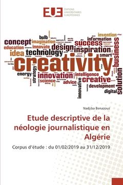 portada Etude descriptive de la néologie journalistique en Algérie (en Francés)