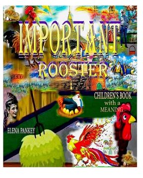 portada Important Rooster. Children's Book with a Meaning