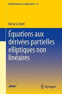 portada Équations aux Dérivées Partielles Elliptiques non Linéaires (en Francés)