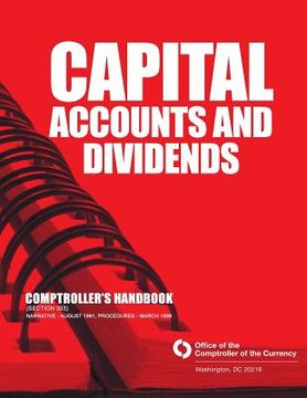 portada Capital Accounts and Dividends Comptrollers Handbook (en Inglés)
