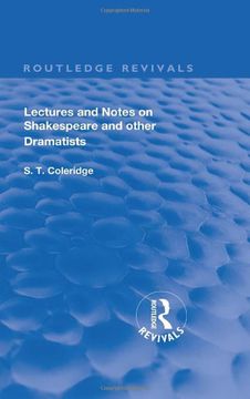 portada Lectures and Notes on Shakespeare and Other Dramatists. (en Inglés)