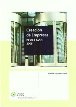 portada creación de empresas paso a paso 2008 (in Spanish)
