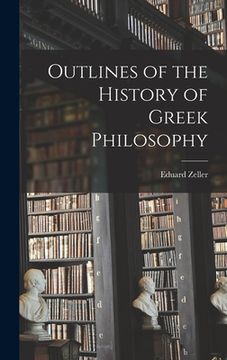 portada Outlines of the History of Greek Philosophy