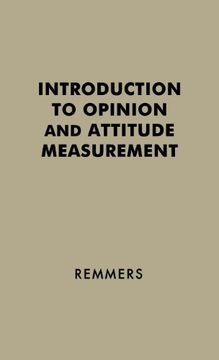 portada Introduction to Opinion and Attitude Measurement