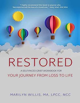 portada Restored: A Self-Paced Grief Workbook for Your Journey From Loss to Life (in English)